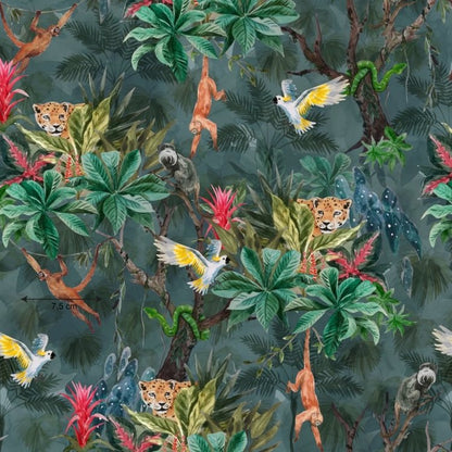 Jungle - Cotton Jersey Knit