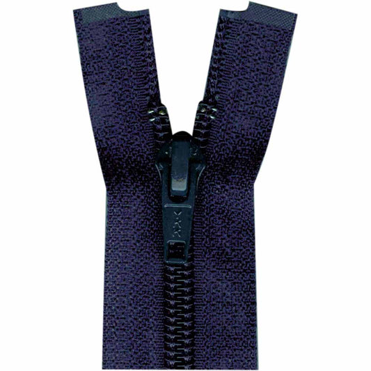 Activewear Open Ended - Separating - Zipper 40cm (16″) - Navy