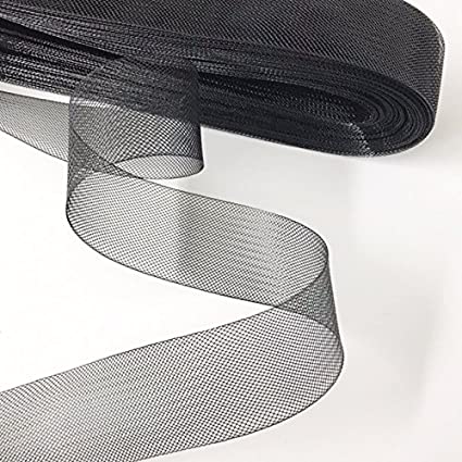 75mm Horsehair braid - Flexible Polyester Crinoline - 3 Inch
