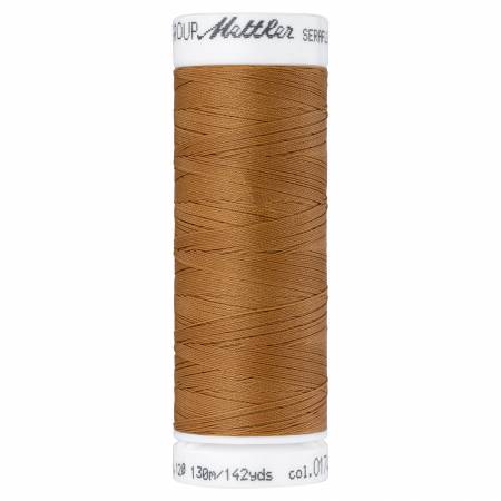 Seraflex - Mettler - Stretch Thread - For Stretchy Seams - 130 Meters - Ashley Gold Brown