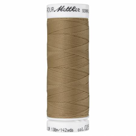 Seraflex - Mettler - Stretch Thread - For Stretchy Seams - 130 Meters - Caramel Cream Brown