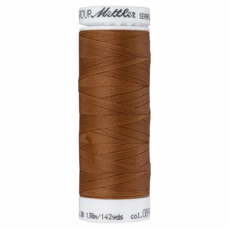 Seraflex - Mettler - Stretch Thread - For Stretchy Seams - 130 Meters - Bronze Brown