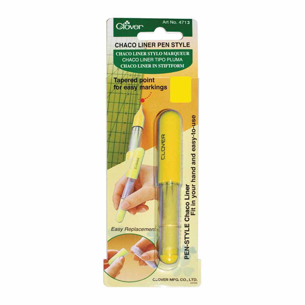 CLOVER 4713 - Pen Style Chaco Liner - Yellow