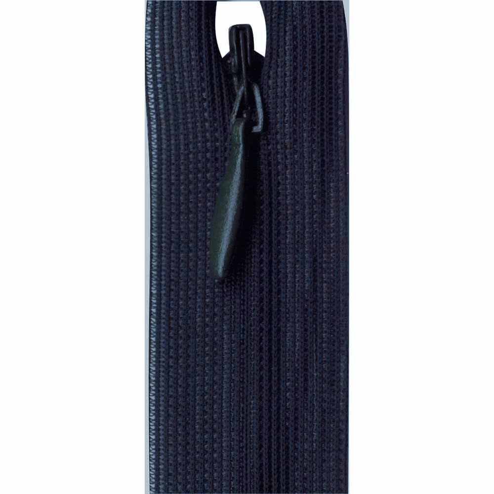 Invisible Closed End Zipper 60cm (24″) - Dark Navy Blue