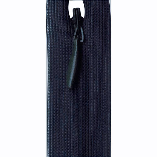 Invisible Closed End Zipper 23cm (9″) - Dark Navy