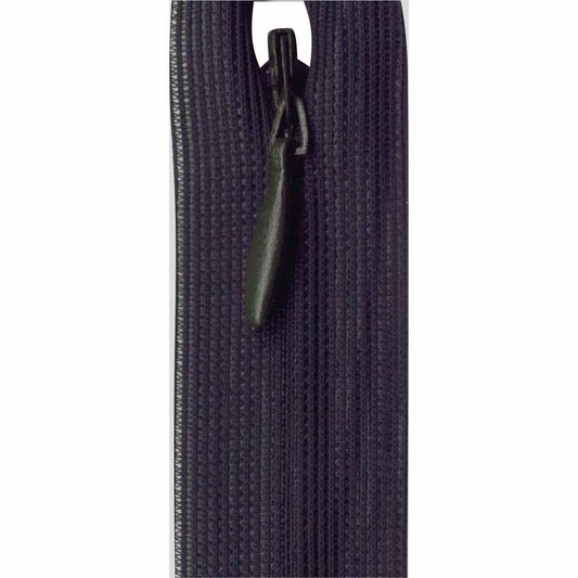 Invisible Closed End Zipper 23cm (9″) - Navy