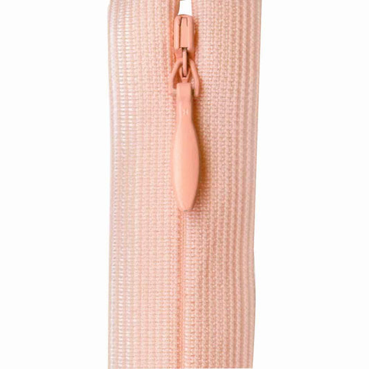 Invisible Closed End Zipper 60cm (24″) - Peach
