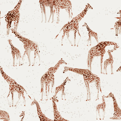 Giraffe - Cotton Jersey Knit