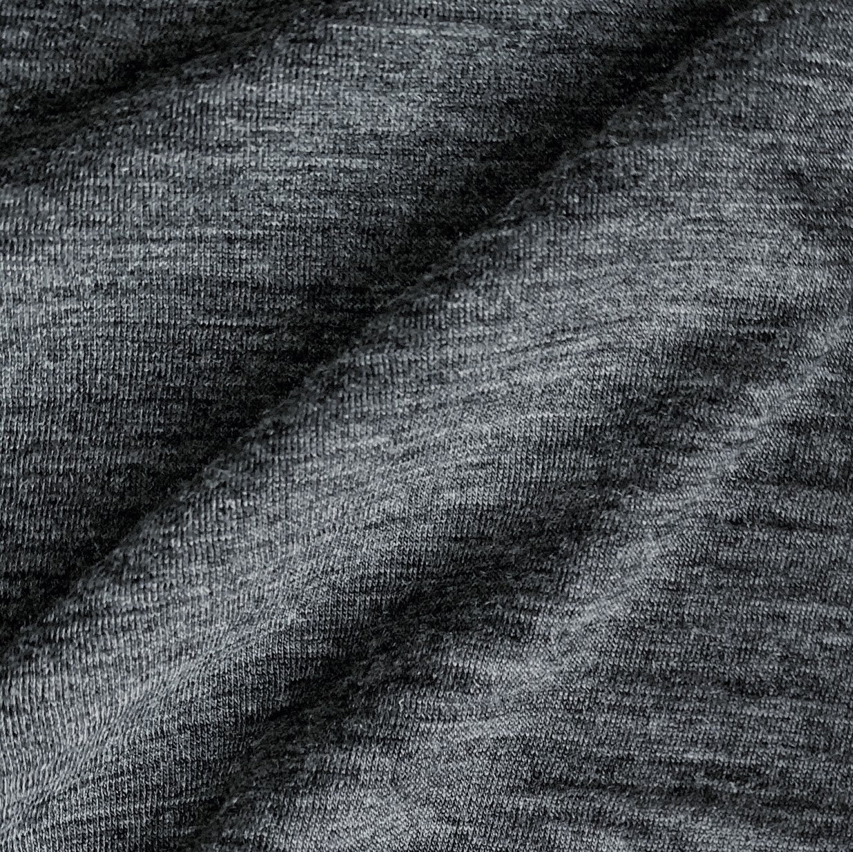 Superfine Merino Wool Jersey - Charcoal