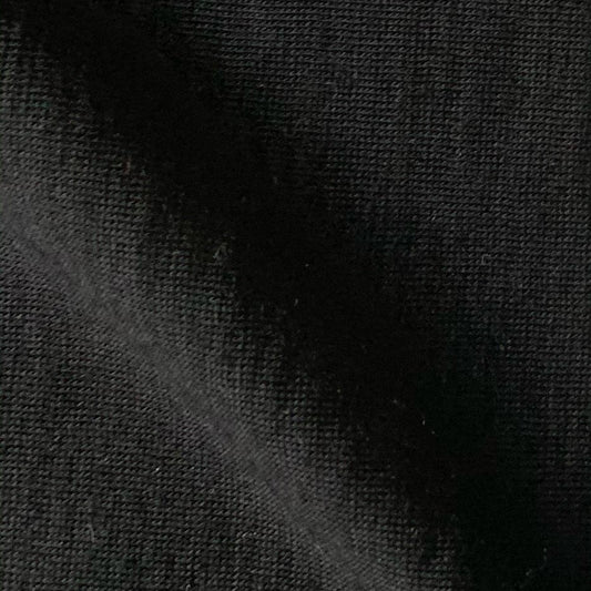 Superfine Merino Wool Jersey - Black