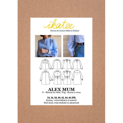 Ikatee - ALEX adult - Blouse or Dress - Woman 34-46