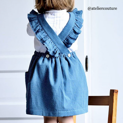 Ikatee - MILANO Dress Kids 3-12Y - Paper sewing pattern