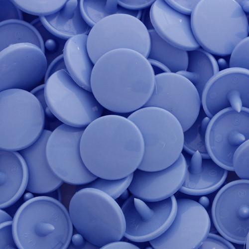KamSnaps Plastic Snaps Size 20 - B48 Blue Bell - Glossy - Package of 20 Sets