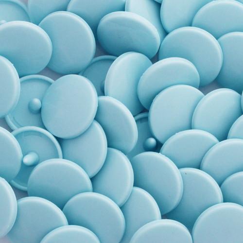 KamSnaps Plastic Snaps Size 20 - B59 Pool Blue - Glossy - Package of 20 Sets