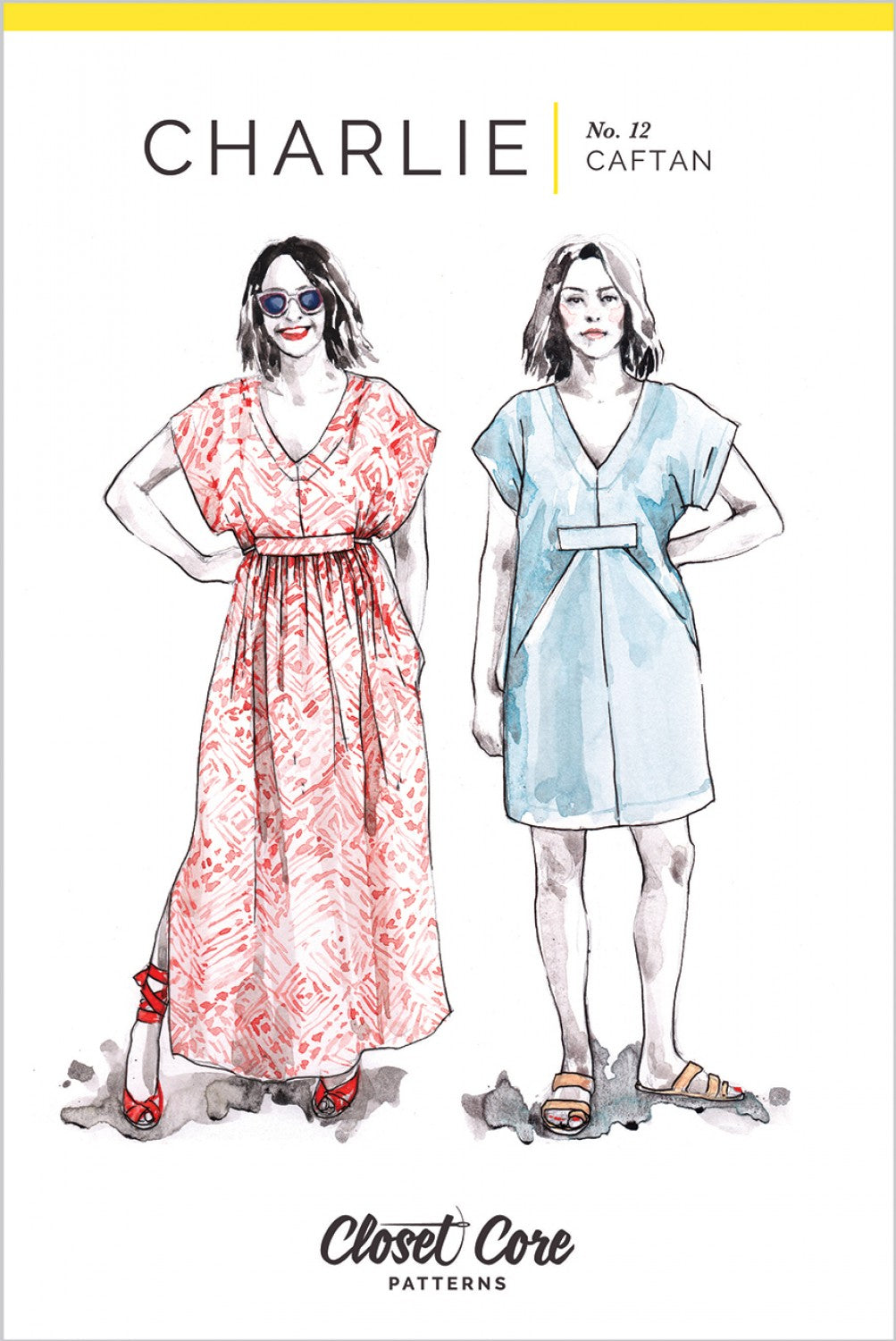 Charlie Caftan - By Closet Core Patterns