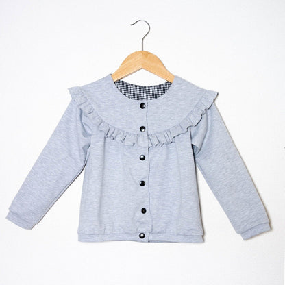 Ikatee - IRMA Cardigan or light vest - Kids 3/12- Paper Sewing Pattern