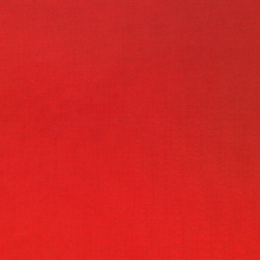 Silky Cotton Solids Japanese Quilting Fabric - Vibrant Red
