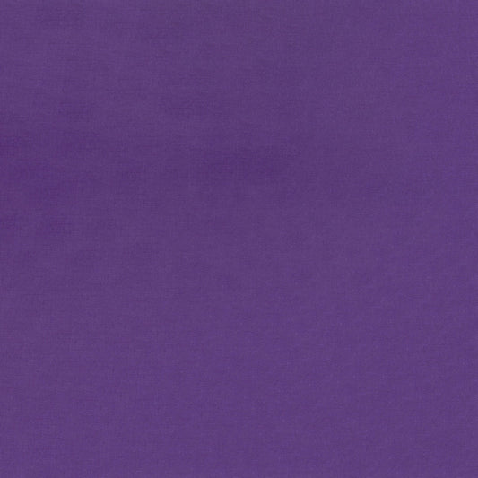 Silky Cotton Solids Japanese Quilting Fabric - Iris