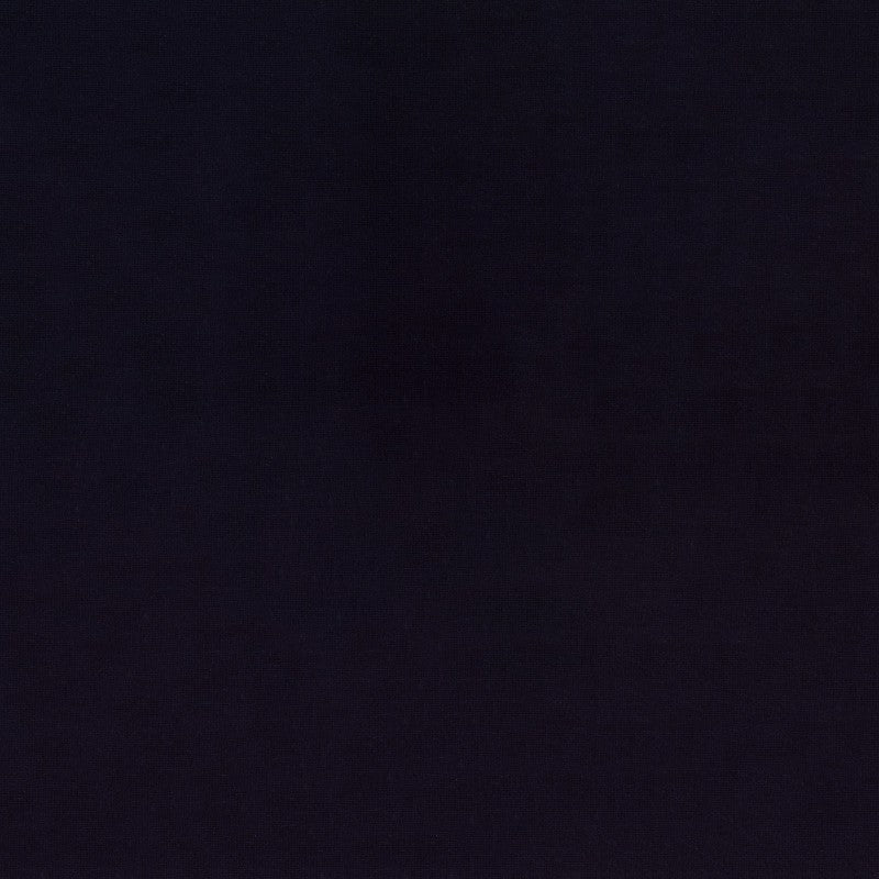 Silky Cotton Solids Japanese Quilting Fabric - Midnight Blue - Blue