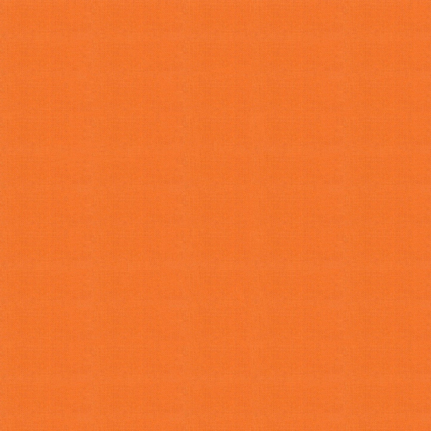 Silky Cotton Solids Japanese Quilting Fabric - Orange