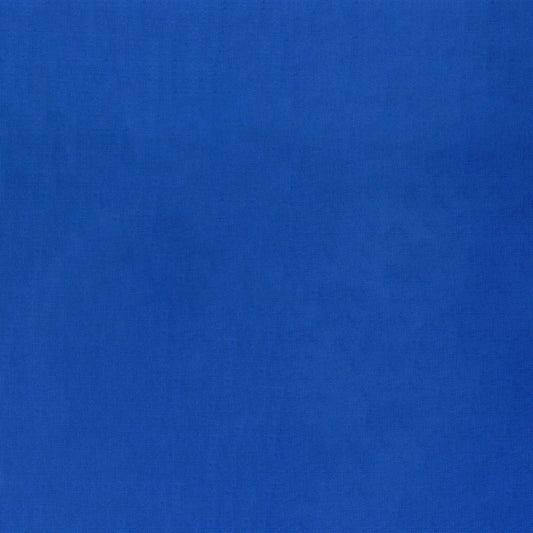 Silky Cotton Solids Japanese Quilting Fabric - Cobalt