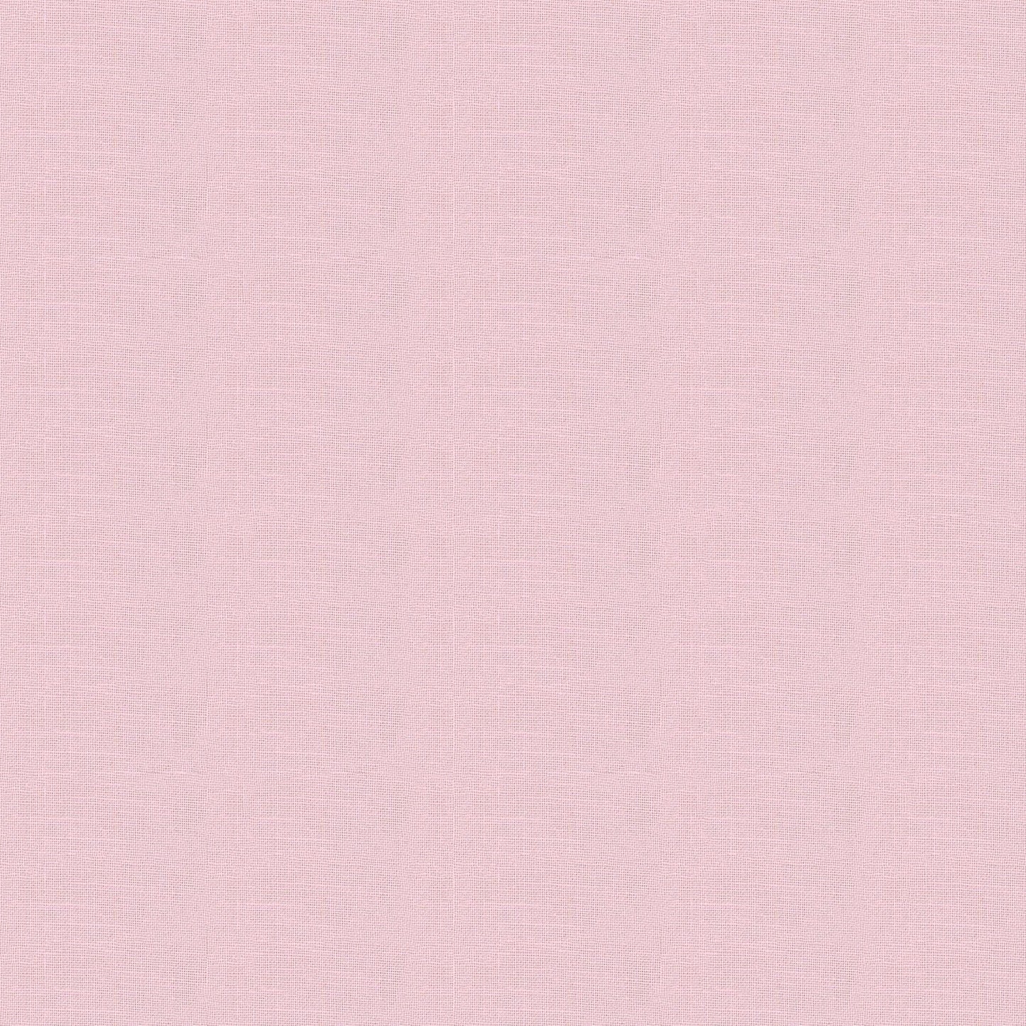 Silky Cotton Solids Japanese Quilting Fabric - Powder Pink