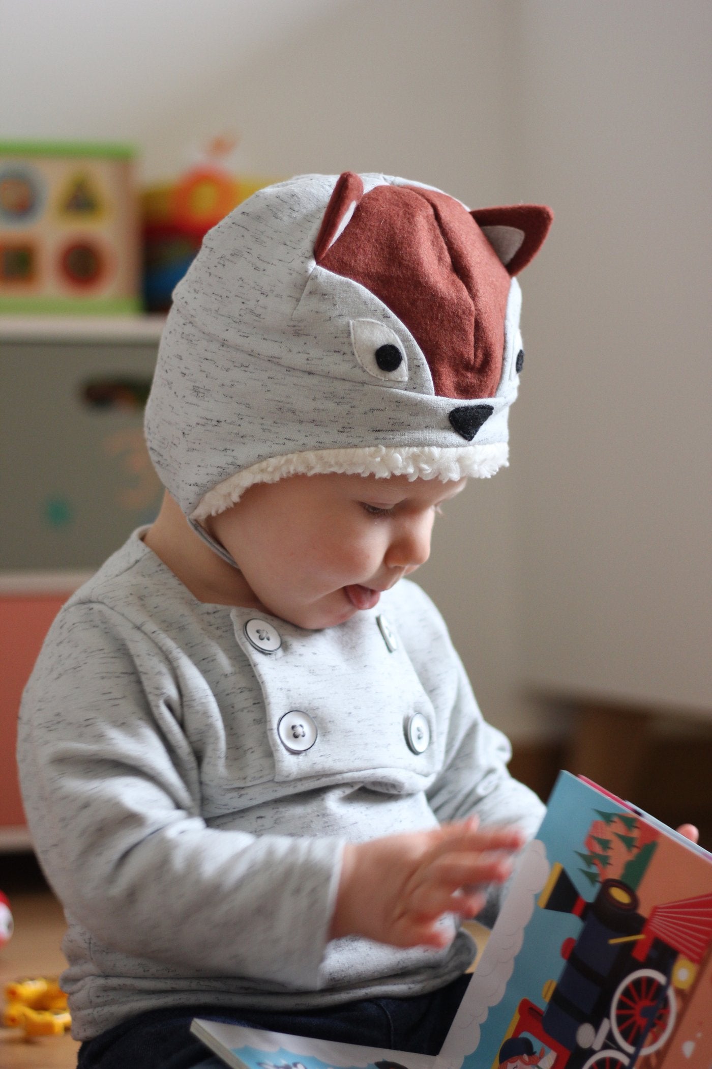 Ikatee - HUGO sweatshirt + hat set - Baby 6M/4Y - Paper Sewing Pattern