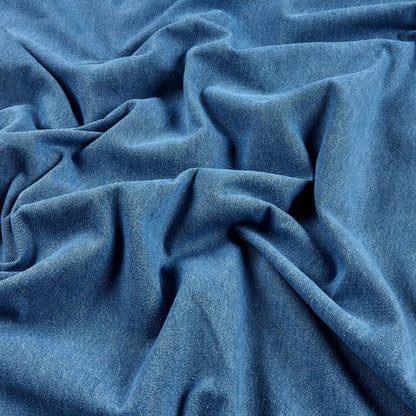 10 oz. Denim Fabric - Indigo Dyed Denim - Washed Indigo