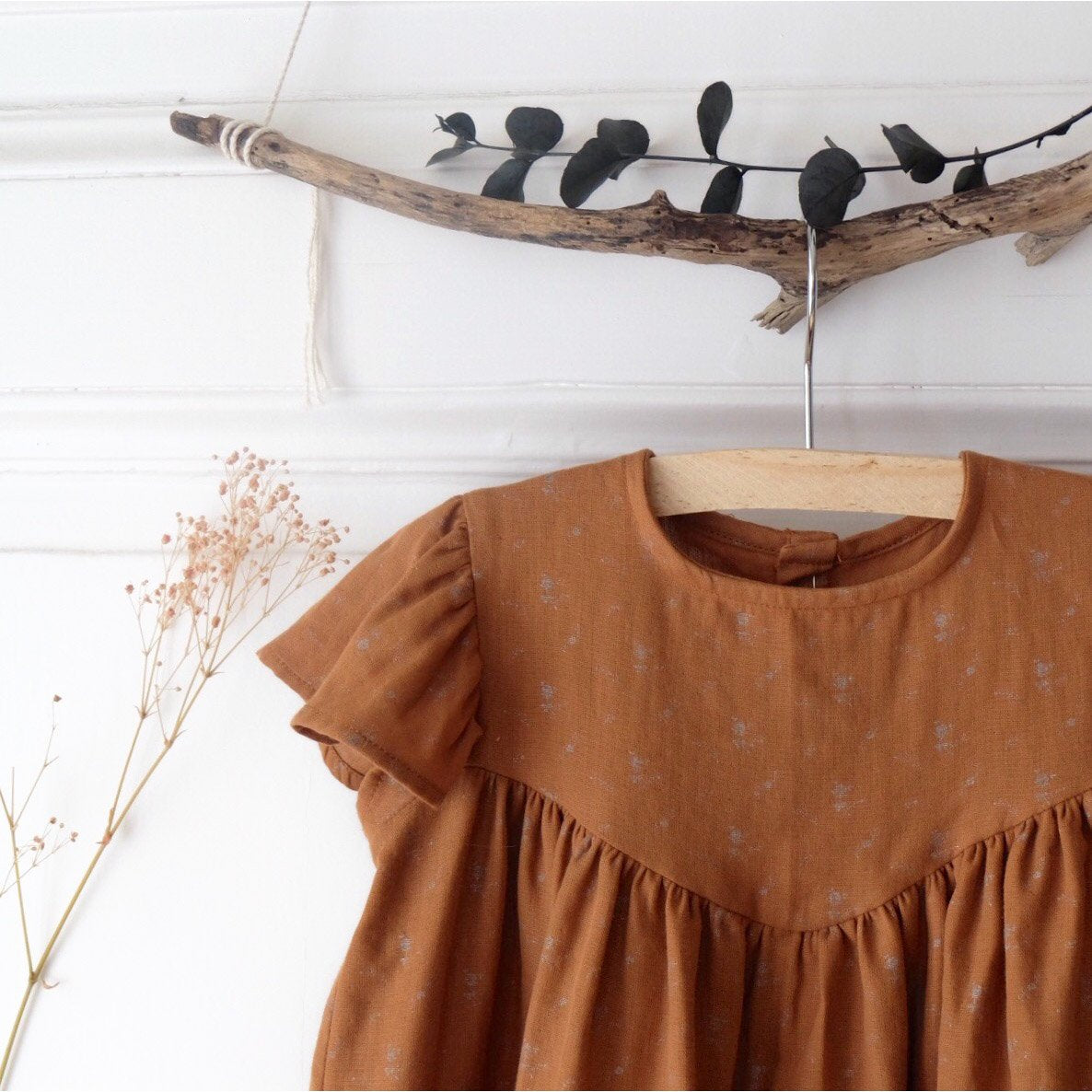 Ikatee - LOUISE Adult blouse & dress - Woman 34/46 - Paper Sewing Pattern