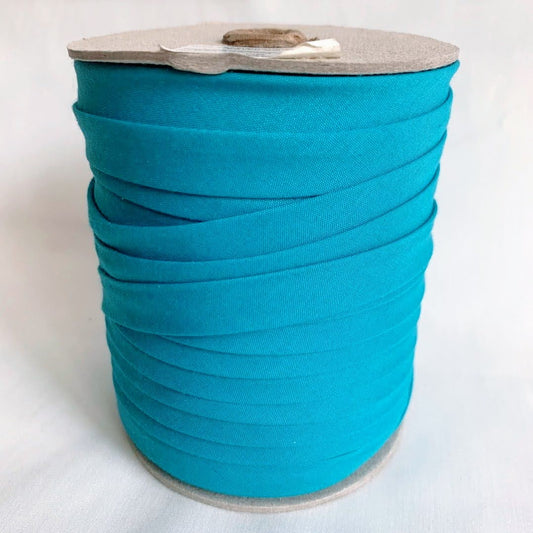 6mm Double Fold Bias Tape - 1/4" - Turquoise