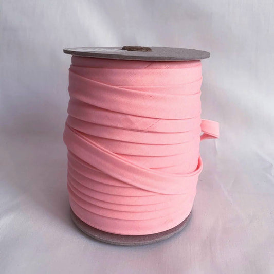 Extra Wide Double Fold Bias Tape 13mm (1/2") - Baby Pink