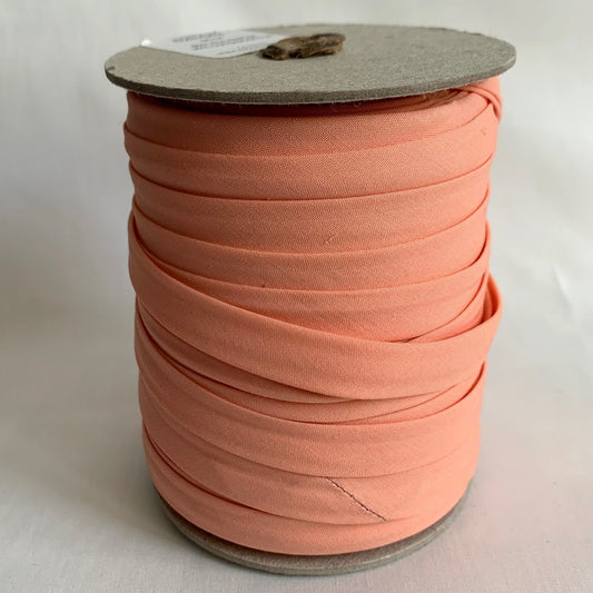 Extra Wide Double Fold Bias Tape 13mm (1/2") - Salmon Pink