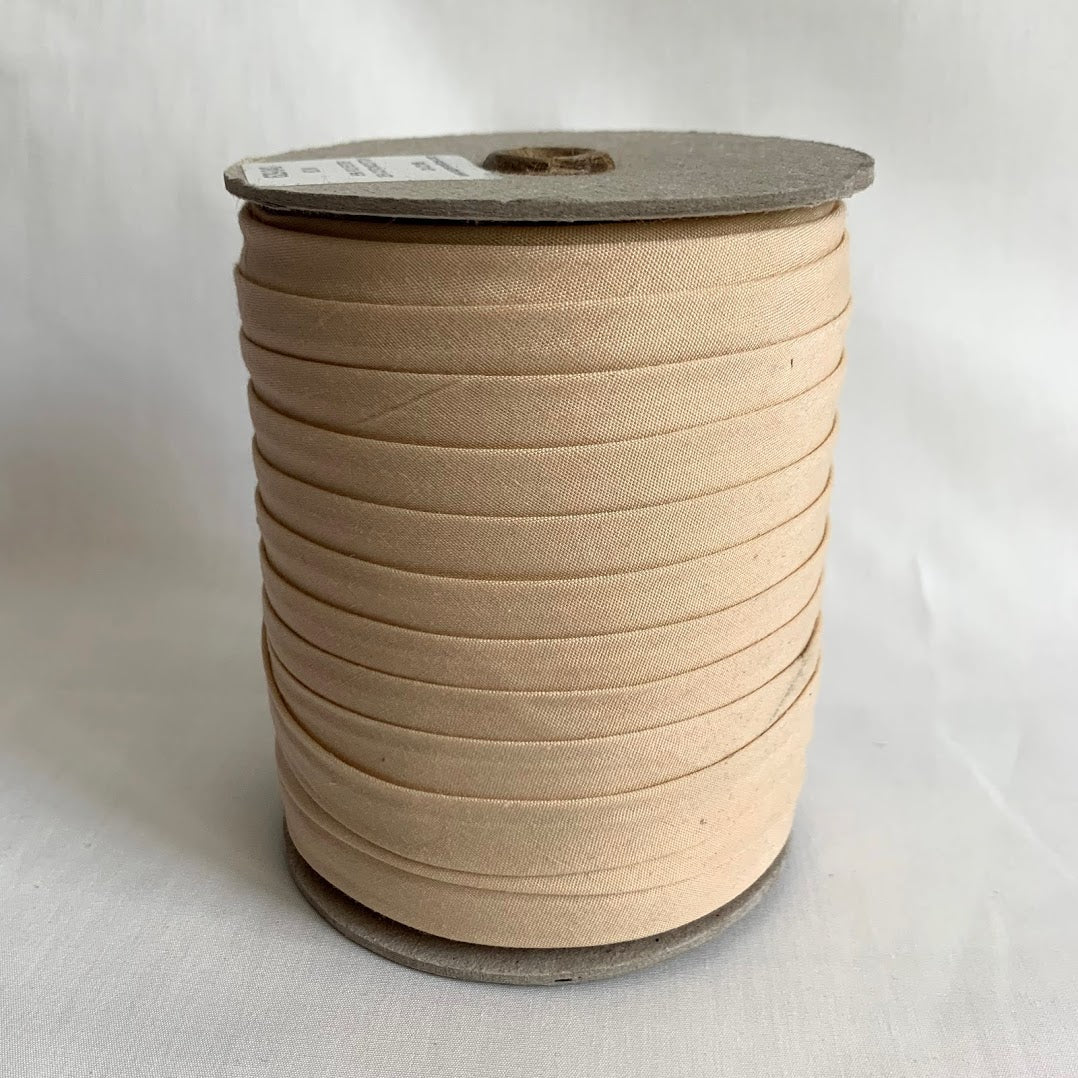Extra Wide Double Fold Bias Tape 13mm (1/2") - Taupe / Tan