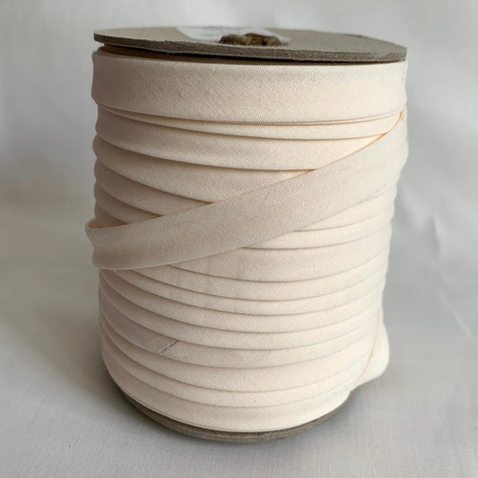Extra Wide Double Fold Bias Tape 13mm (1/2") - Ivory
