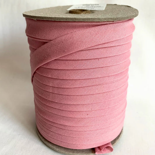 Extra Wide Double Fold Bias Tape 13mm - Dusty Pink