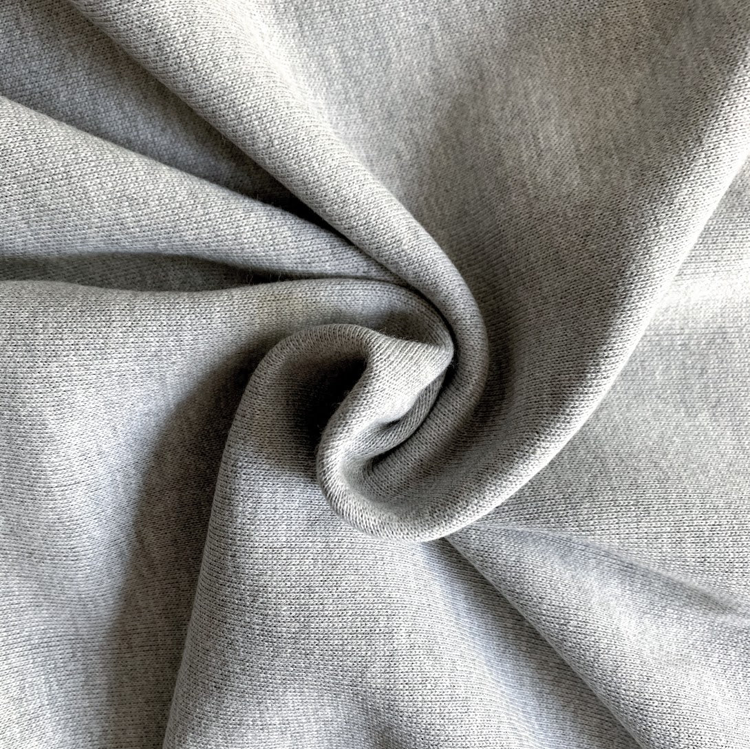 Organic Bamboo Charcoal Fleece Fabric, 350GSM - 1/2 Yard - Riverside Fabrics