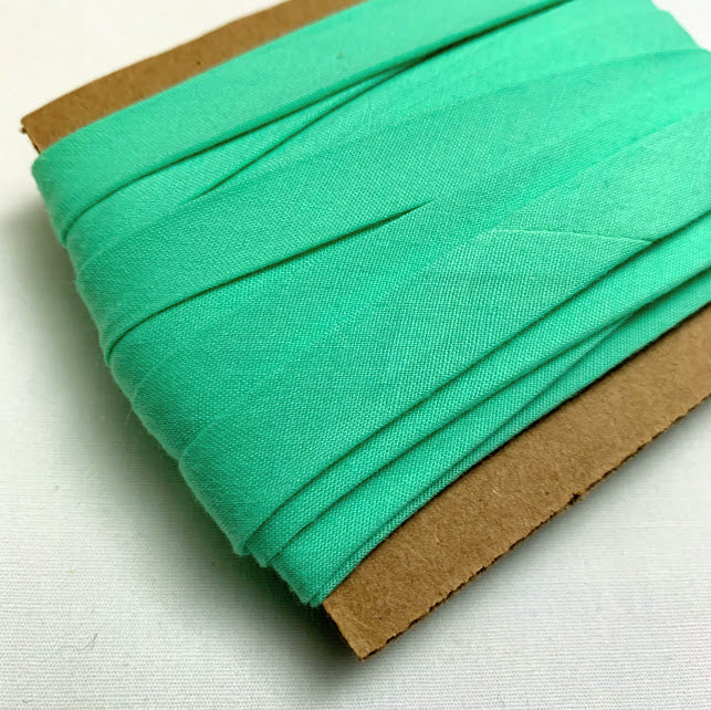 10mm Double Fold Bias Tape (3/8") - Mint Green