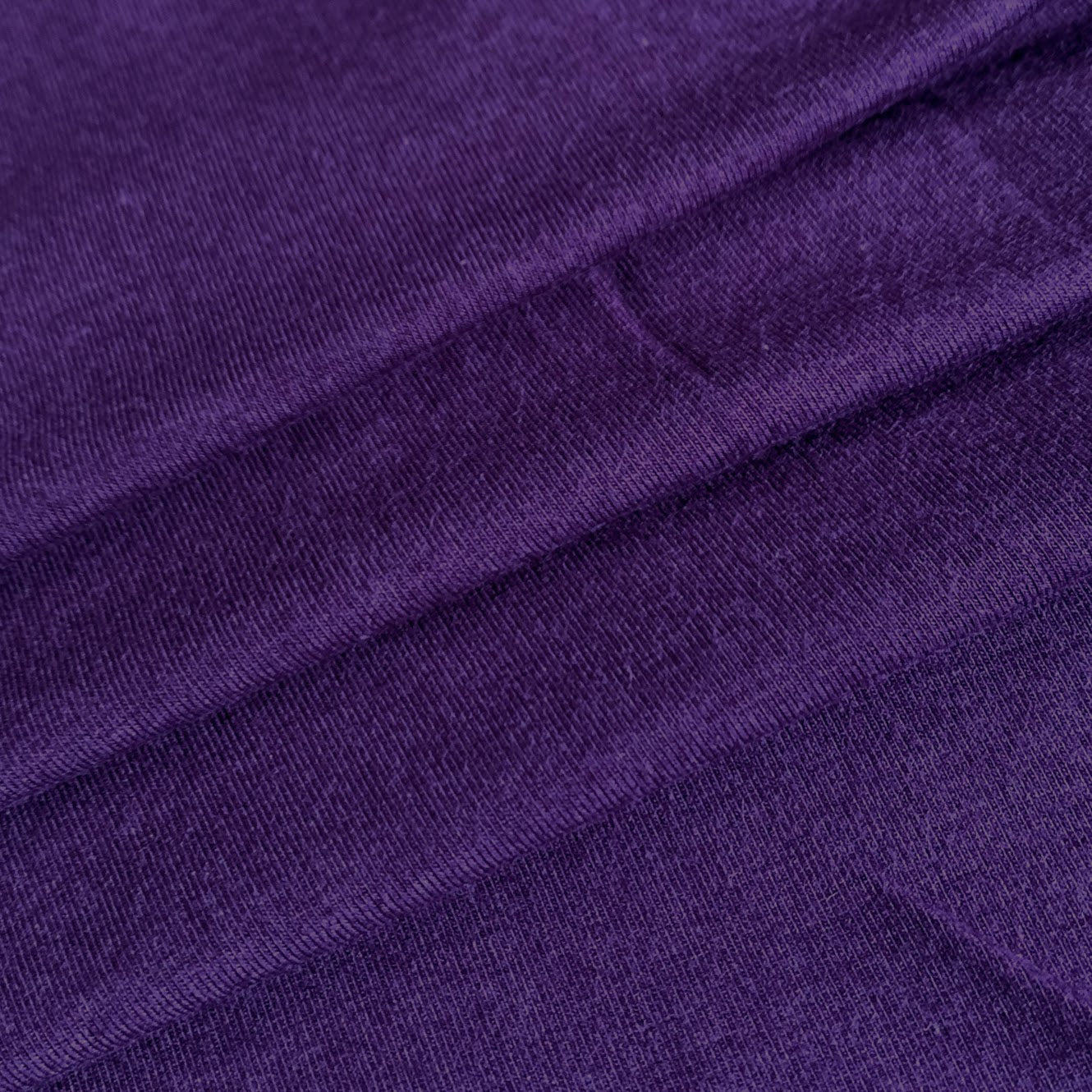 Bamboo/Cotton Stretch Jersey - Plum Purple