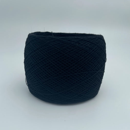 Cashmere / Merino - Deadstock Yarn - Made in Italy - Black - Lace Weight  - 50g