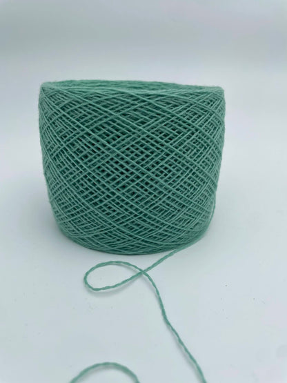 100% Cashmere Yarn - Deadstock Yarn - Made in Italy -  Seafoam - Lace Weight  - 100g