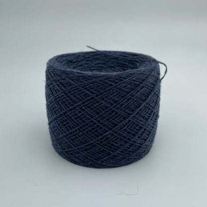 100% Cashmere Yarn - Deadstock Yarn - Made in Italy -  Dark Navy - Fine Lace Weight  - 100g