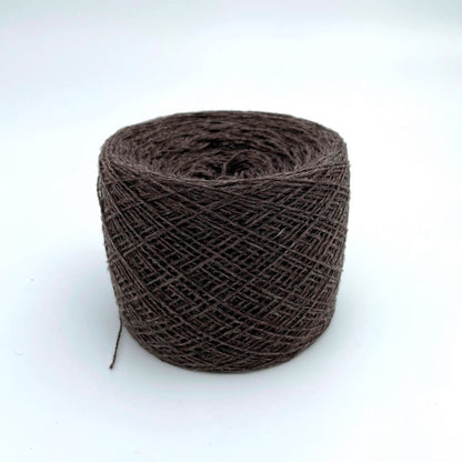 100% Cashmere Yarn - Deadstock Yarn - Made in Italy -  Heather Brown - Lace Weight