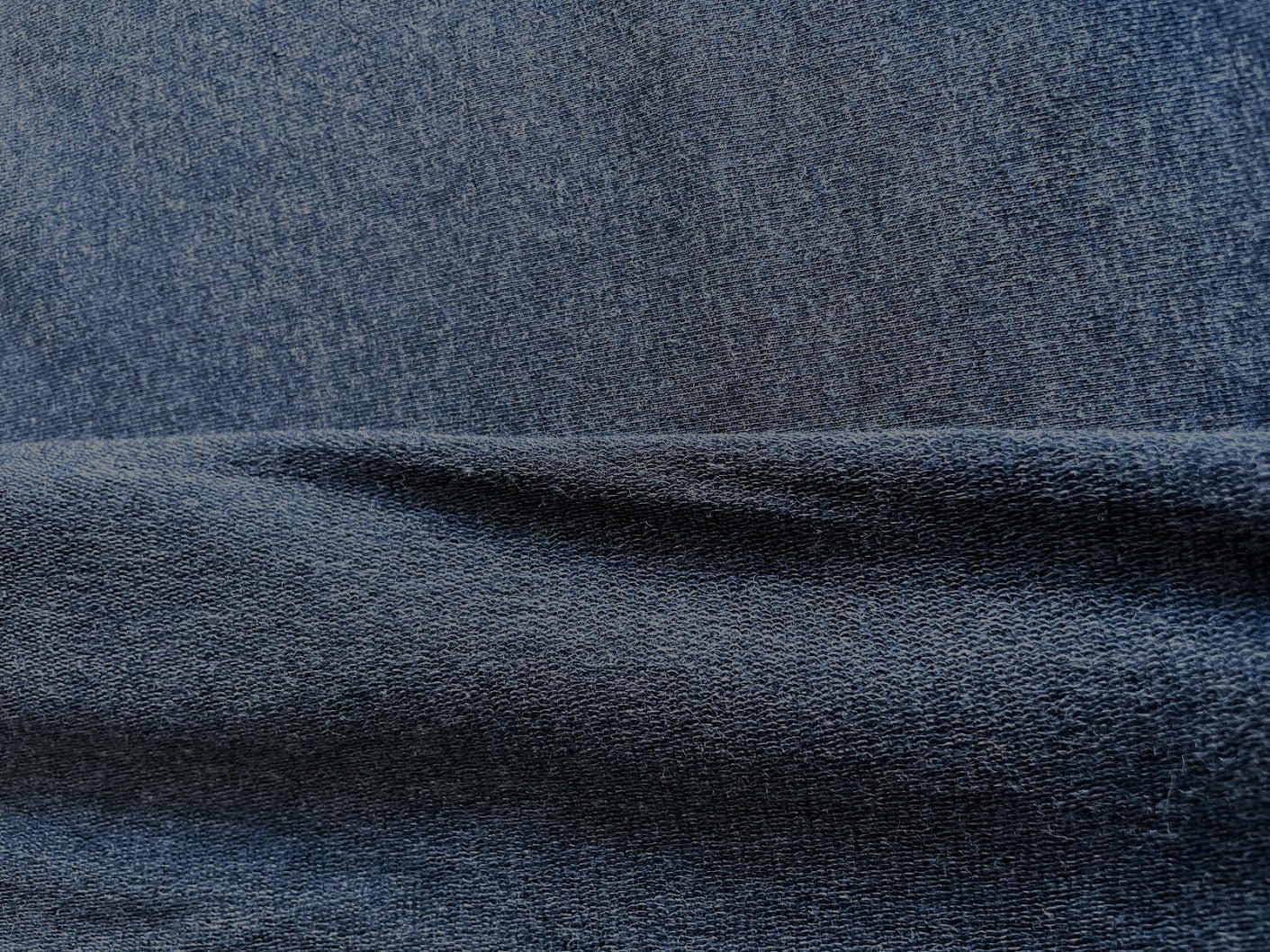 TENCEL™ Lyocell Organic Cotton French Terry - Heathered Lake