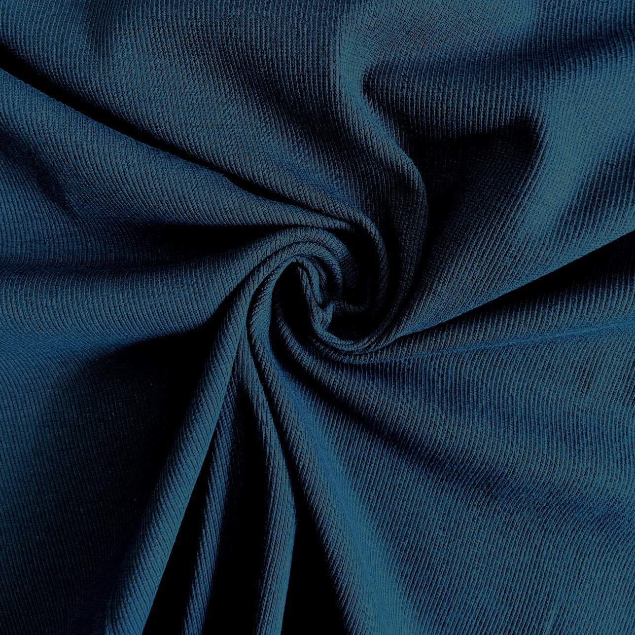 Organic Cotton 2x2 Rib Knit - Ultramarine