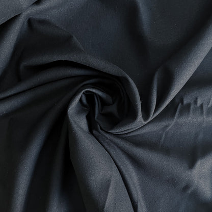 Silk Noil - Black - Raw Silk - 35 Momme - 35mm
