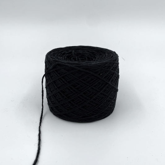 Cariaggi Piuma - 100% Cashmere Yarn - Made in Italy - Black - Sport Weight