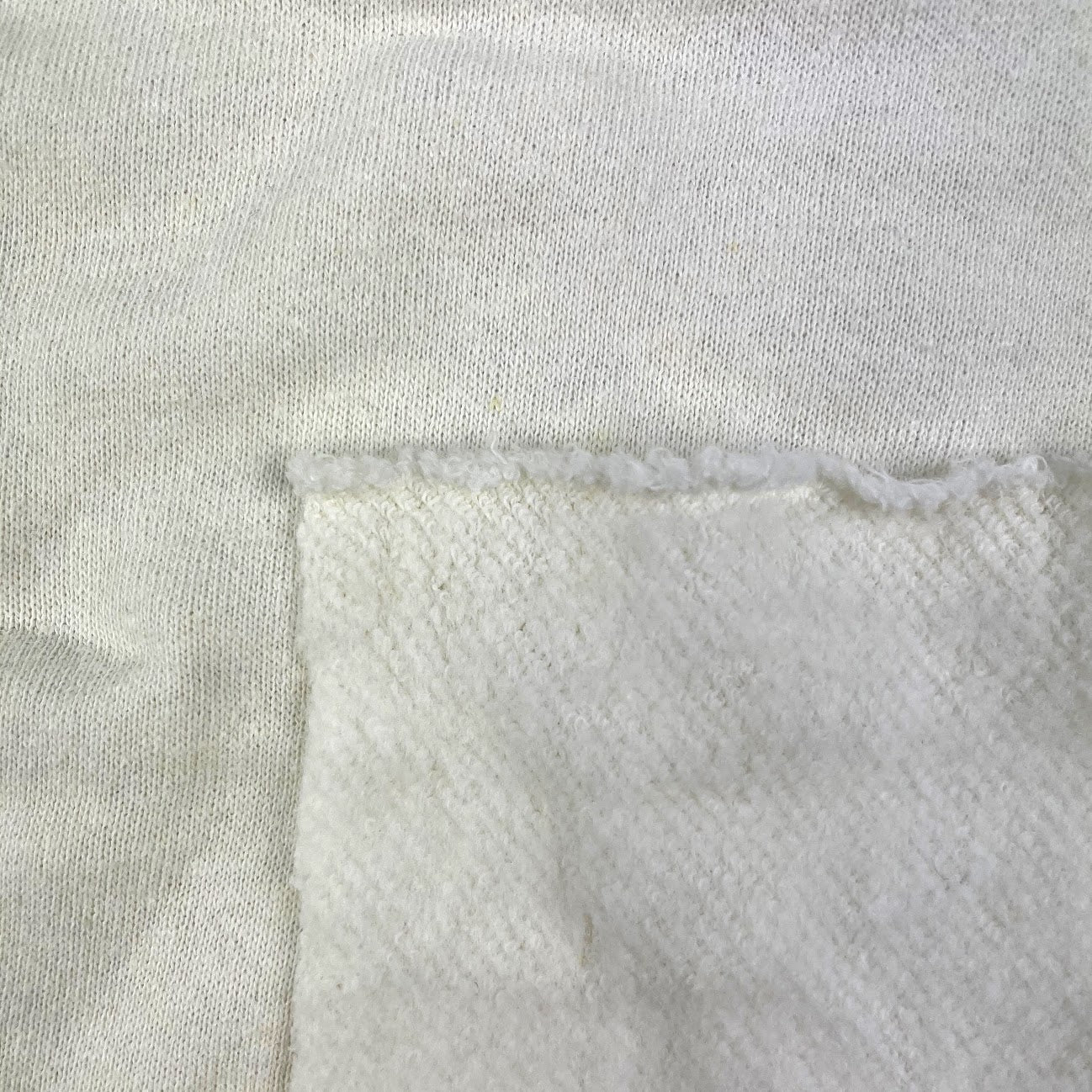 Hemp Organic Cotton Knit Fleece - Natural Off-White – Riverside Fabrics