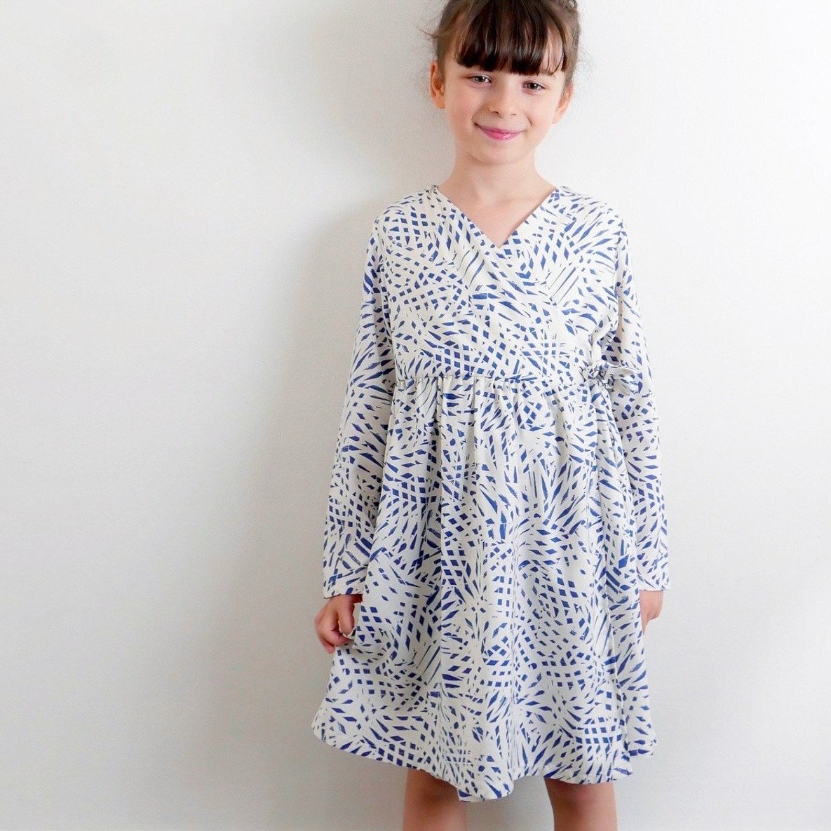 Ikatee - VIOLETTE dress - Kids 3/12Y - Paper Sewing Pattern