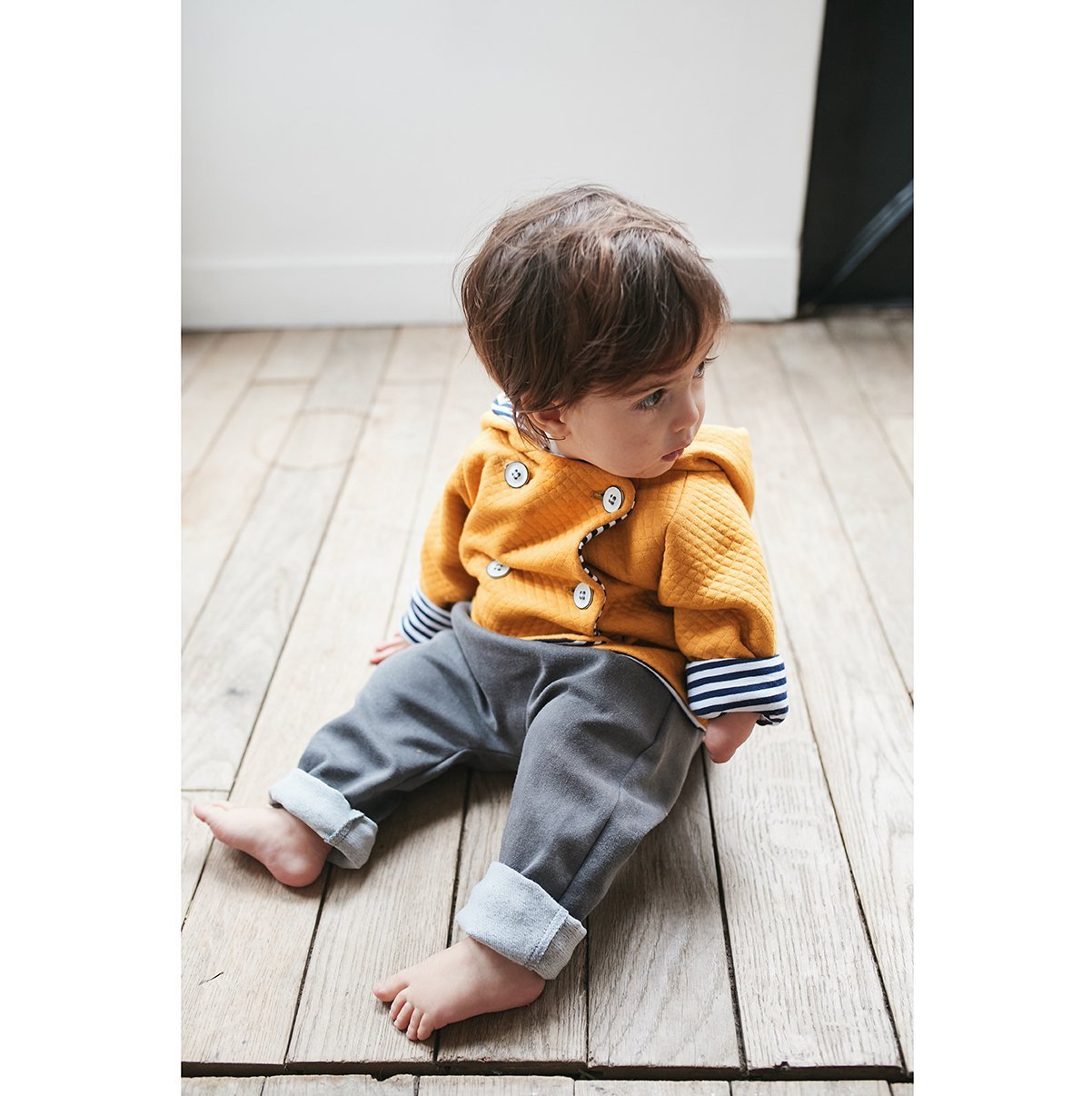 Ikatee - SEVILLA Harem pants - Baby 1M-4Y - Paper Sewing Pattern