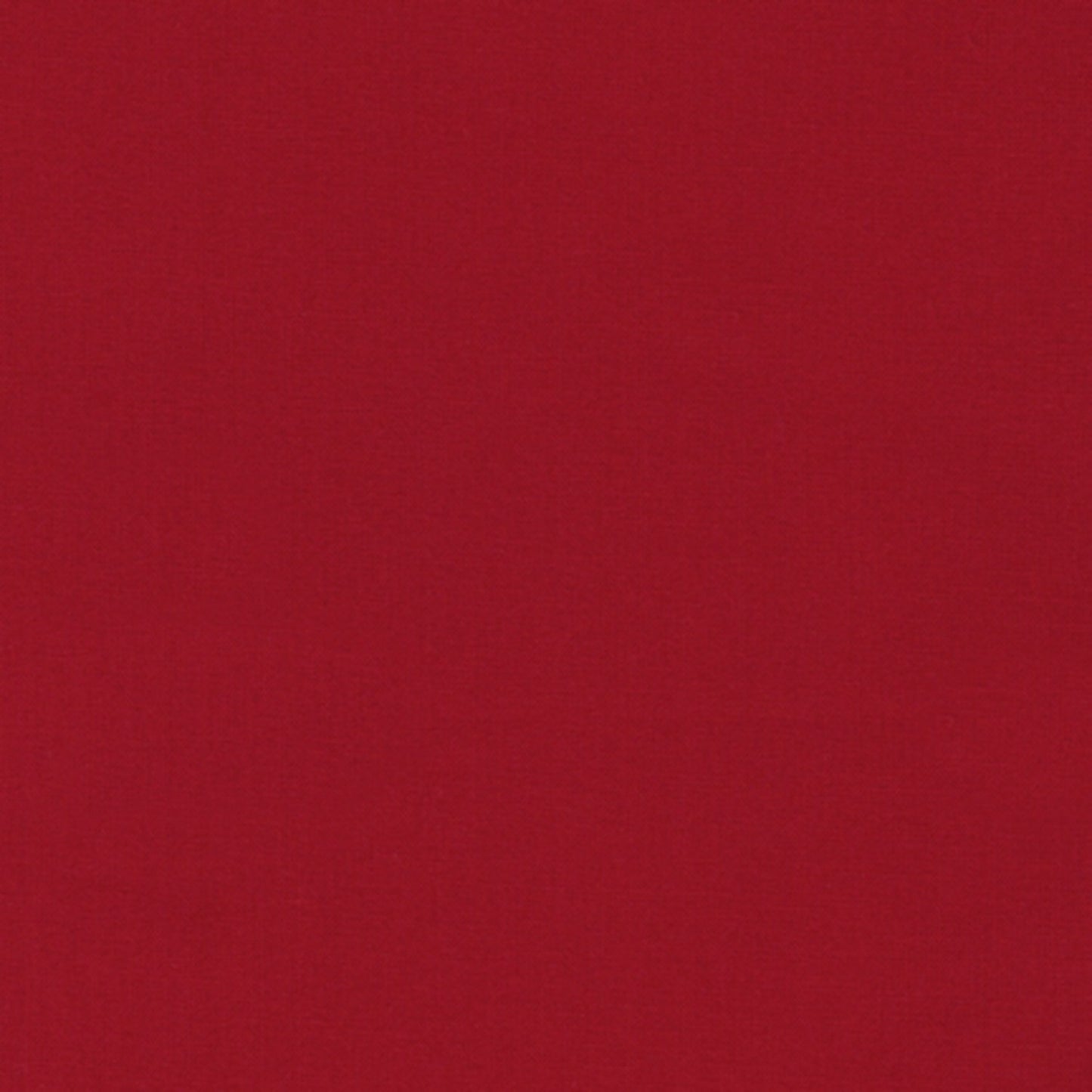 Kona Cotton Fabric - Ruby - Deep Red